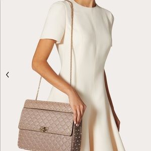 Valentino New!! authentic large spike bag